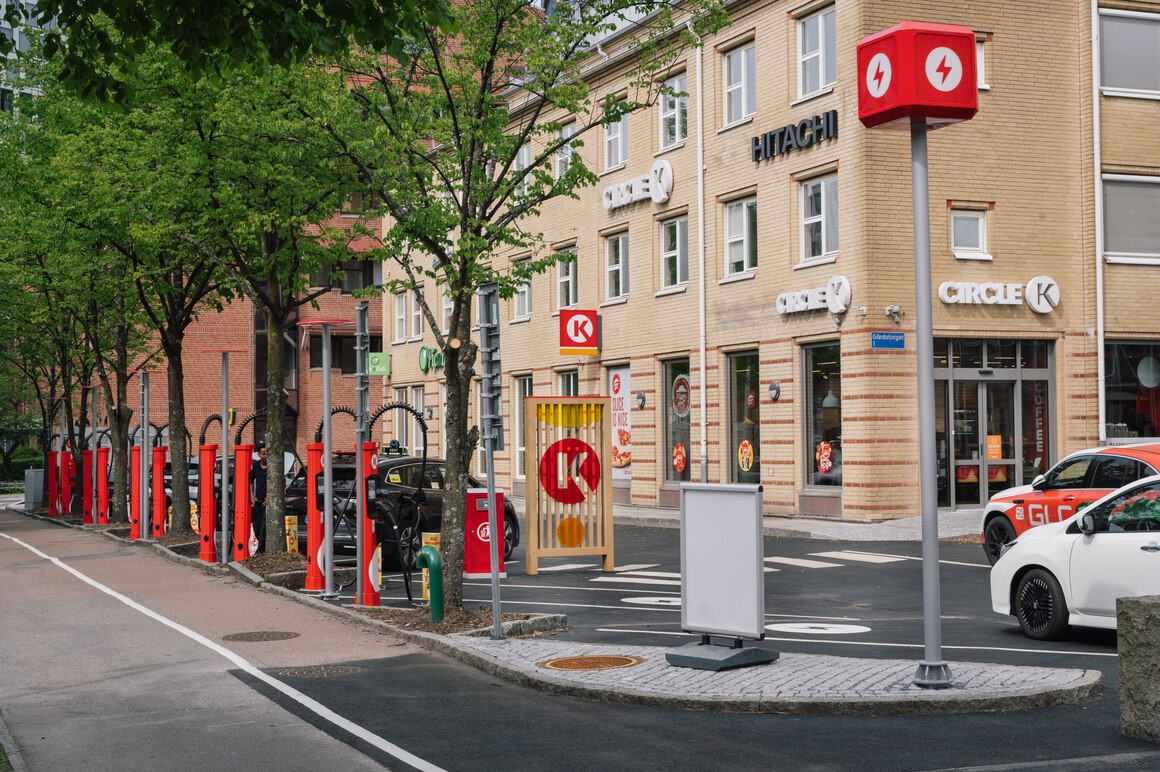 Circle K öppnar ny laddstation i Gårda